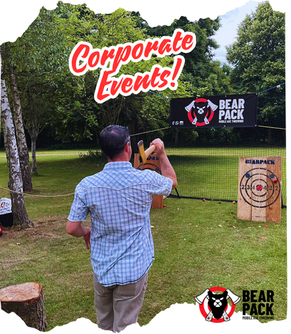 Axe Throwing Corporate Events!