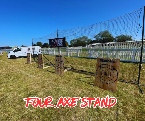 Four Axe Stand Package